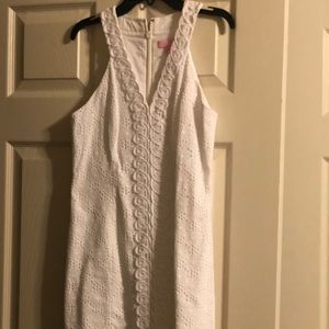 White Shift Dress
